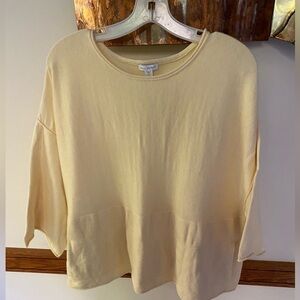 PureJill Yellow Sweater kimono- OVERSIZED PM